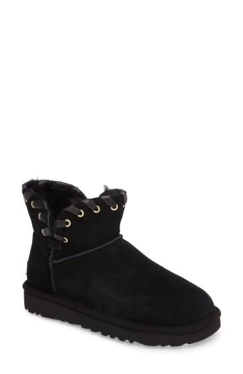 Women's Ugg Aidah Mini Boot M - Black