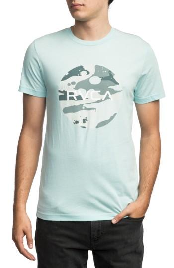 Men's Rvca Stash Motors Graphic T-shirt, Size - Blue