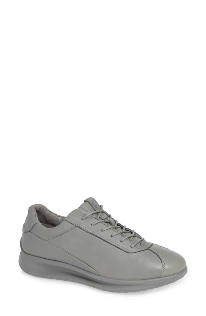 Women's Ecco Aquet Lace-up Sneaker -8.5us / 39eu - Grey