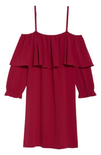 Women's Felicity & Coco Ruffle Cold Shoulder Shift Dress