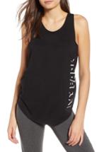 Women's Ivy Park Shadow Logo Tank Top, Size - Black