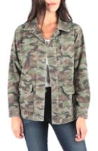 Women's Kut From The Kloth Claudia Camo Jacket - Green
