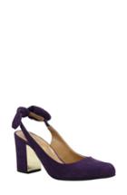 Women's J. Renee Kennedi Slingback Pump B - Purple