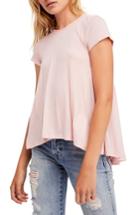 Women's Free People It's Yours Tee, Size - Pink