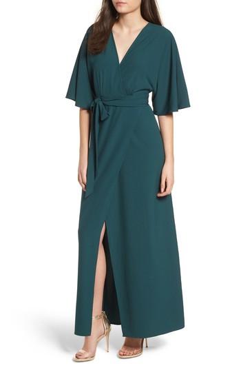 Women's Leith Kimono Maxi Dress - Green