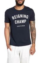 Men's Reigning Champ Gym Logo T-shirt - Blue