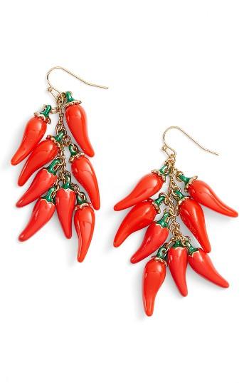 Women's Kate Spade New York Pepper Statement Earrings