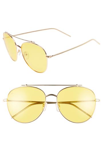 Men's Prive Revaux The Einstein 58mm Polarized Aviator Sunglasses -
