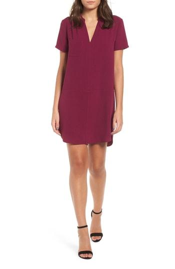 Women's Hailey Crepe Dress - Purple