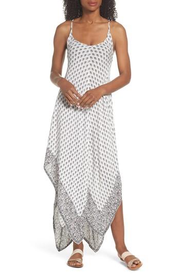 Women's Elan Fishtail Hem Cover-up Maxi Dress, Size - Grey