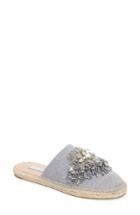 Women's James Chan Izalea Espadrille Mule .5 M - Blue