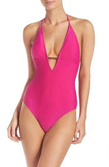 Women's Ted Baker London One-piece Swimsuit - Pink