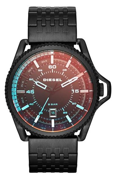 Men's Diesel 'rollcage' Exposed Watch, 46mm