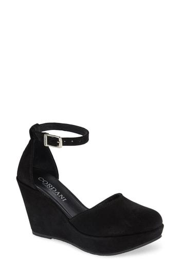 Women's Cordani Robbins Wedge Pump .5us / 35eu - Black