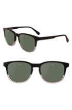 Men's Vuarnet District Medium 53mm Polarized Sunglasses - Matt Black/ Grey Polarized