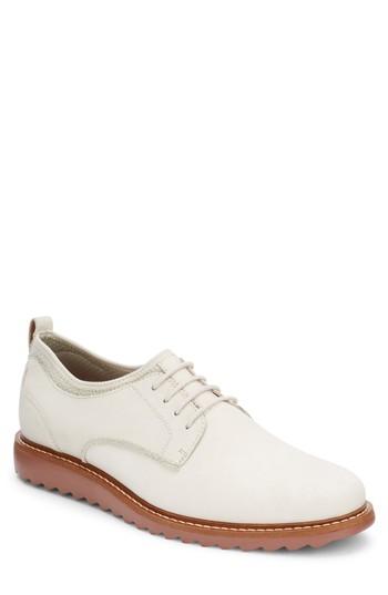 Men's G.h. Bass & Co. Buck 2.0 Plain Toe Derby M - White