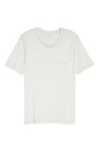 Men's Billy Reid Crewneck T-shirt - White