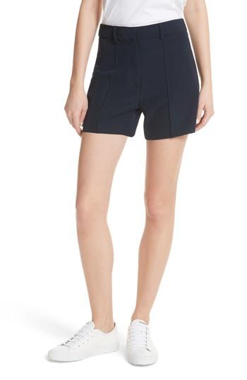 Women's Milly Hayden Trouser Shorts - Blue