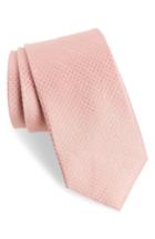 Men's The Tie Bar Dotten Dot Silk Tie, Size X-long X-long - Pink