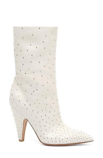 Women's Valentino Garavani Dewstuds Boot Us / 35eu - Ivory
