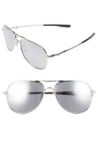 Men's Oakley Elmont 60mm Aviator Sunglasses - Silver