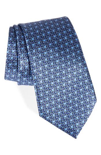 Men's Ermenegildo Zegna Chevron Silk Tie