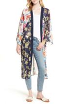 Women's Nordstrom Mix Print Kimono, Size - Ivory