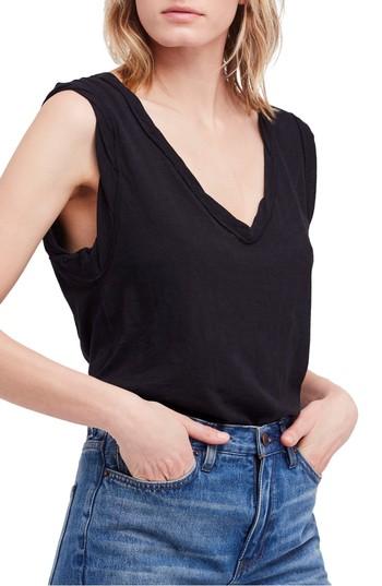 Women's Free People Cleo Tee - Black
