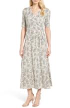 Women's Chaus Leopard Print Maxi Dress - Ivory