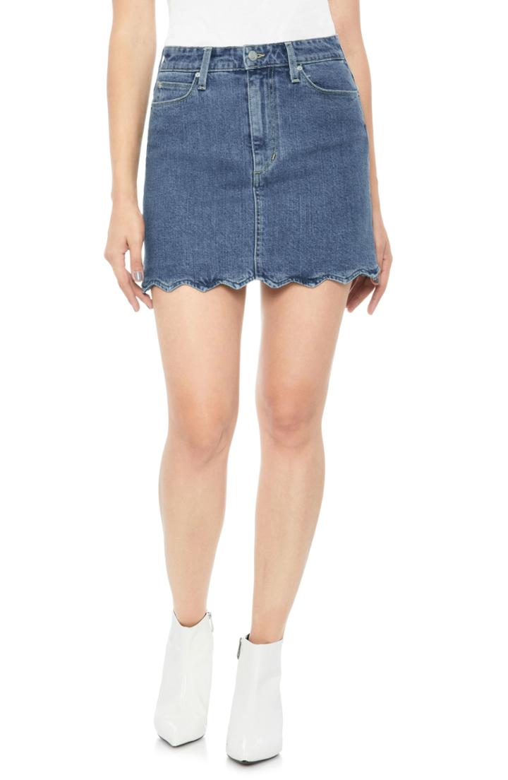 Women's Joe's Bella Wavy Hem Denim Skirt