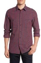 Men's Nordstrom Men's Shop Washed Check Workwear Fit Sport Shirt