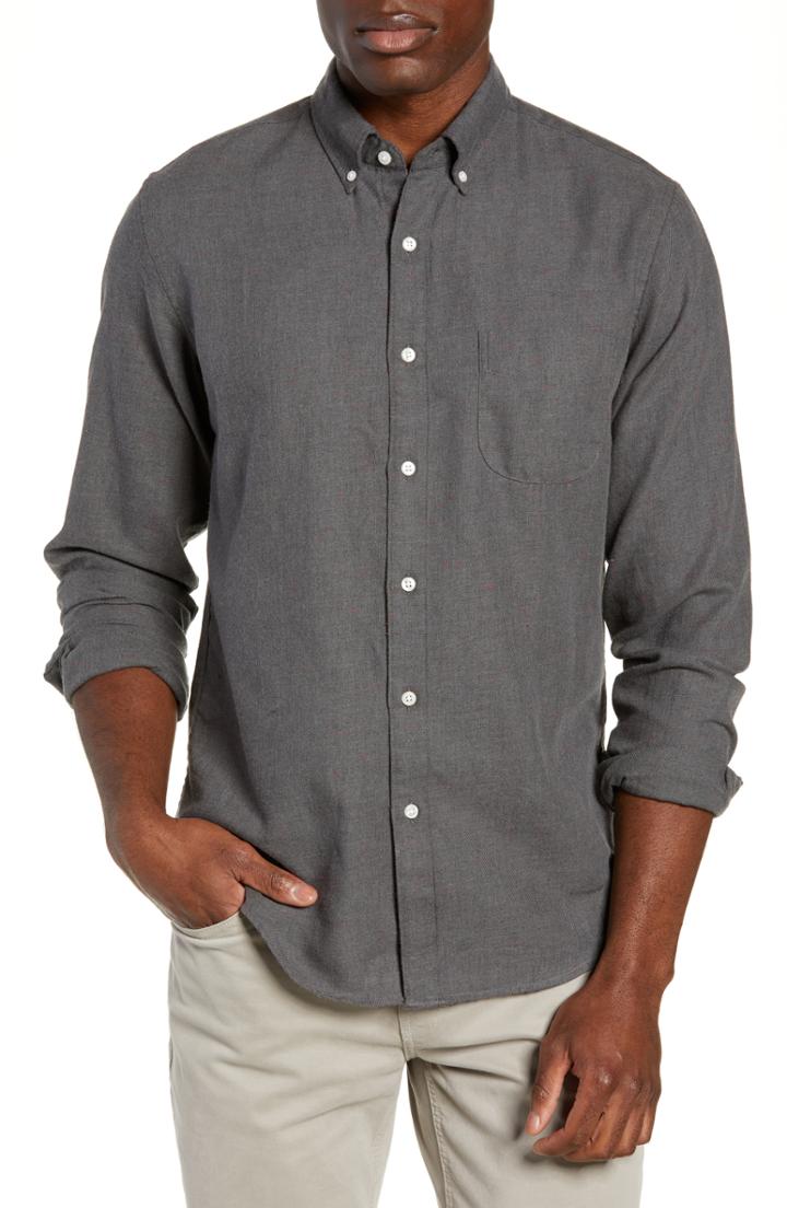 Men's J.crew Slim Fit Neppy Twill Sport Shirt