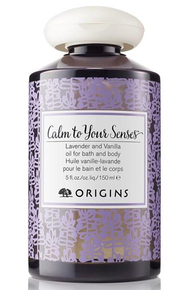 Origins Calm To Your Senses(tm) Lavender And Vanilla Oil For Bath And Body