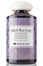 Origins Calm To Your Senses(tm) Lavender And Vanilla Oil For Bath And Body