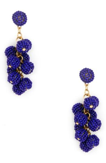 Women's Sole Society Beaded Cluster Earrings
