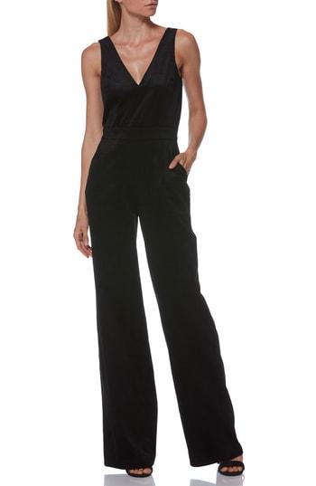 Women's Paige Sienne Corduroy Jumpsuit - Black