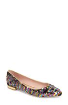 Women's Chinese Laundry Gavin Pointy Toe Flat .5 M - Metallic