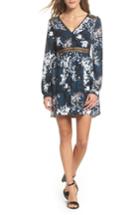 Women's Sam Edelman Print Babydoll Dress - Purple