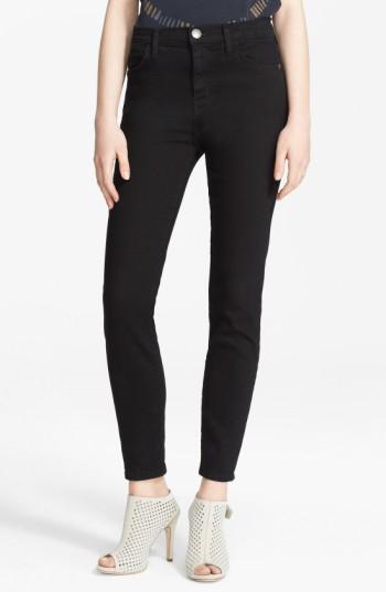 Women's Current/elliott The Stiletto Skinny Jeans - Black
