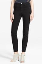 Women's Current/elliott The Stiletto Skinny Jeans - Black
