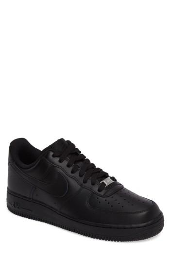 Men's Nike Air Force 1 '07 Sneaker .5 M - Black
