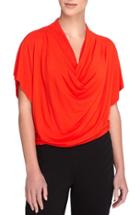 Women's Catherine Catherine Malandrino 'pearce' Drape Neck Top