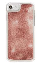 Velvet Caviar Rose Gold Glitter Iphone 7 Case - Metallic