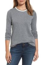 Women's Velvet By Graham & Spencer Ringer Tee - Grey