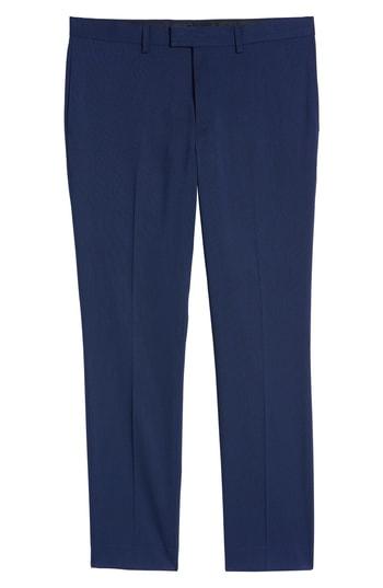 Men's Topman Skinny Fit Suit Pants R - Blue