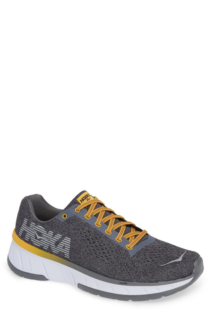 Men's Hoka One One Cavu Running Shoe M - Grey