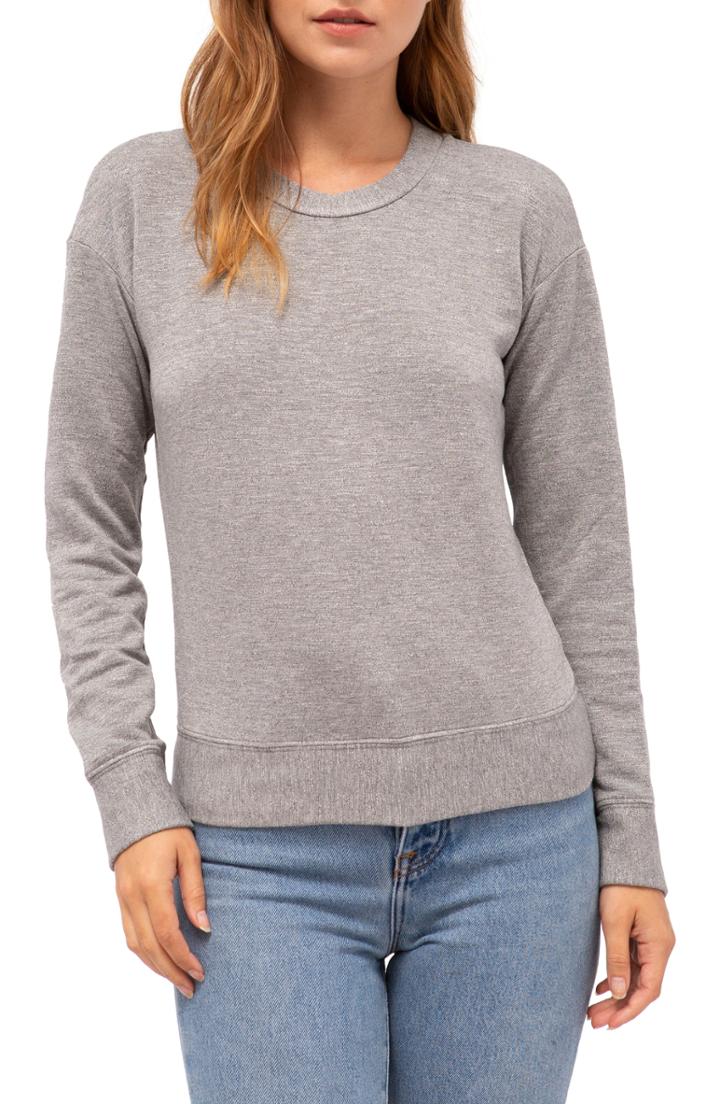 Women's Stateside Fleece Pullover - Grey