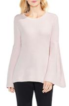 Women's Vince Camuto All Over Rib Bell Sleeve Sweater - Pink