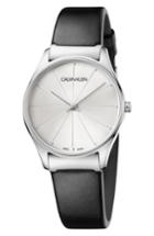 Women's Calvin Klein Classic Leather Strap Watch, 32mm