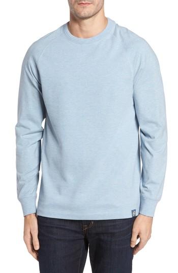 Men's Thaddeus Stefano Long Sleeve Raglan T-shirt, Size - Blue